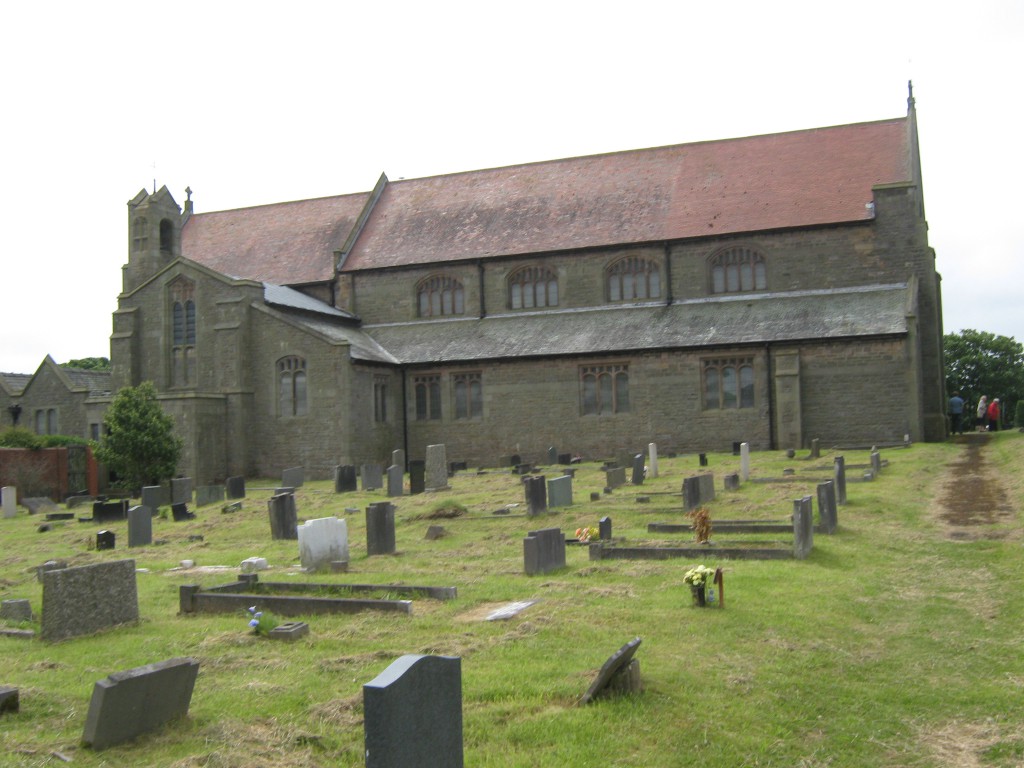 Our Church and graveyard